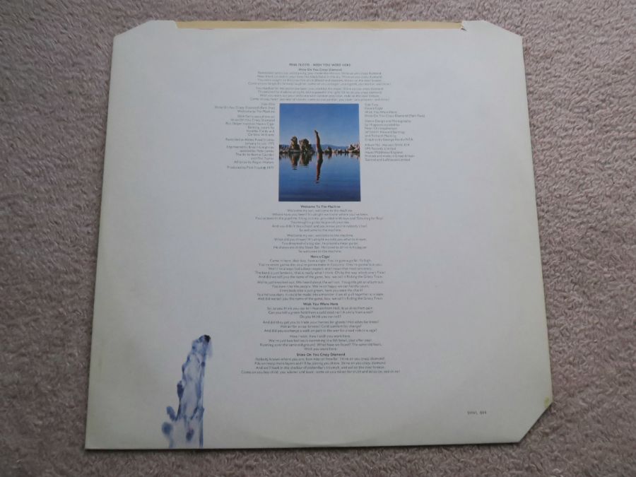 Pink Floyd – Wish You Were Here Great UK LP with inner and postcard - Image 10 of 11