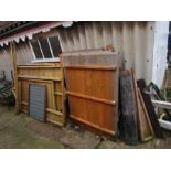 Garden shed and bike store, both unused and unassembled as seen in photos. (Has been left outside