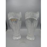 A pair of Nachtman vases 26cmH