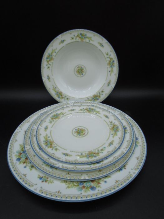 Wedgwood Petersham part-dinner service R4536 comprising 40 various sizes of plates and 10 bowls,