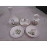 Royal Doulton 'Enchantment' vase and trinket set