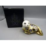 Royal Crown Derby seal with box