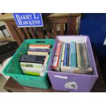 2 Boxes of mixed books