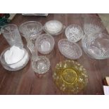 Quality glass and crystal bowls and vases