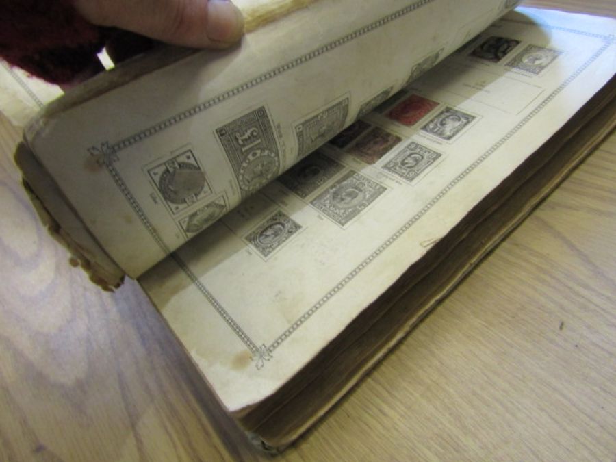 2 stamp albums, around the world, mixture of full and empty pages - Image 4 of 10