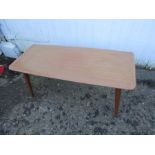 Mid century coffee table H42cm TOP 41cm x 92cm approx