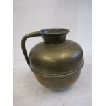 Copper jug of large proportions H31cm approx