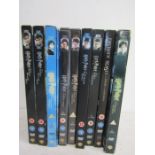 9 Harry Potter dvd's