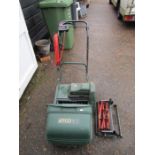 Atco Windsor 14s electric self propelled cylinder lawnmower/scarifier from a house clearance