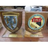 Kings Lynn fatstock show B.O.C.M award shields presented to A.B Cave 1962 and 1961(All proceeds from