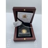 Diamond Jubilee, 2012 Jersey 22ct gold proof £1 coin, boxed with certificate numbered 476/950,