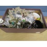 A box of costume jewellery