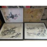 4 Oriental pictures and 2 others