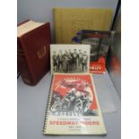 Speedway Flyers book 1927-1976, 1951 Wembley Speedway championships programme and photo plus 1937