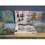 new puzzles, all unopened in cellophane