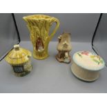 4 Sylvac ceramics