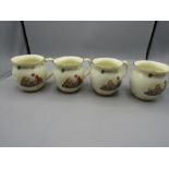 4x Lenox Disney 'Hundred Acre Friendship mugs' Winnie the Pooh