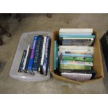 2 Boxes of mixed books