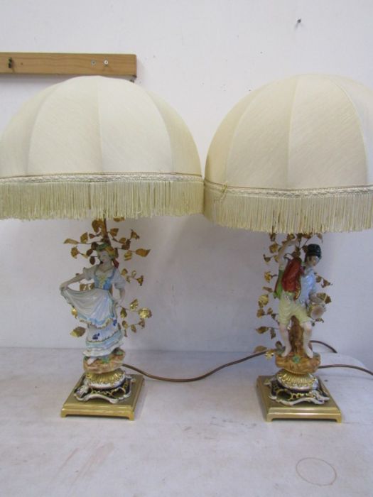 Mangani ceramic table lamps - Image 2 of 9