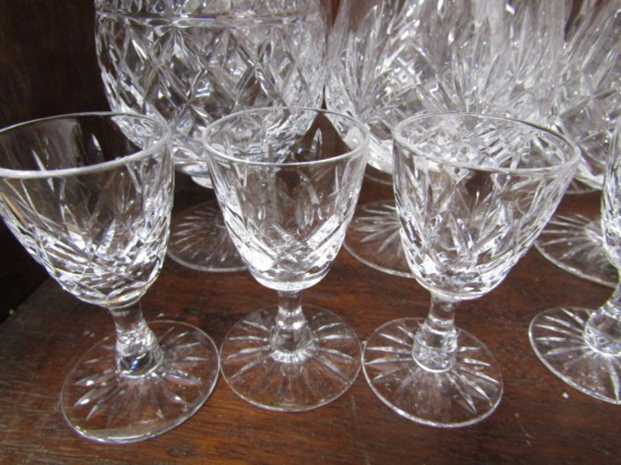 A quantity of quality glass ware inc Stuart crystal - Image 4 of 7