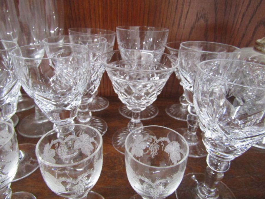 A quantity of quality glass ware inc Stuart crystal - Image 6 of 7