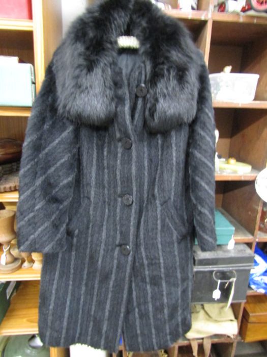 Faux fur coat