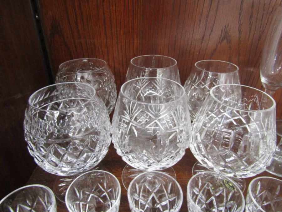 A quantity of quality glass ware inc Stuart crystal - Image 2 of 7