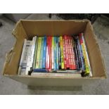 Box of vintage children's annuals/books