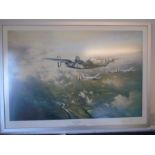 Robert Taylor limited edition print 364/1000 of 'Welcome Sight' - B-24 Liberators of the 44th Bomb