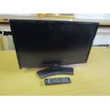 LG 22" LCD TV with remote from a house clearance
