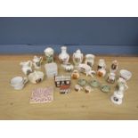 Mixed Crestware and various china