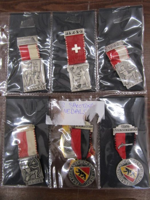 25 Swiss shooting medals