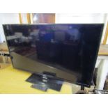Bush 50" LCD TV with remote from a house clearance