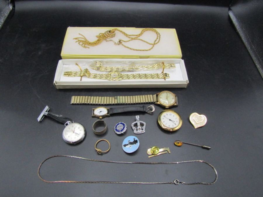 Mixed watches and costume jewellery