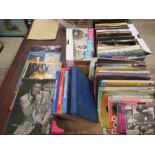 ELVIS memorabilia inc scrap book, books, over 100 magazines, calendars, pictures etc