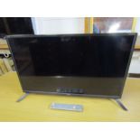 Sharp 32" LCD TV with remote from a house clearance