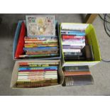 Vintage children's annuals and other books