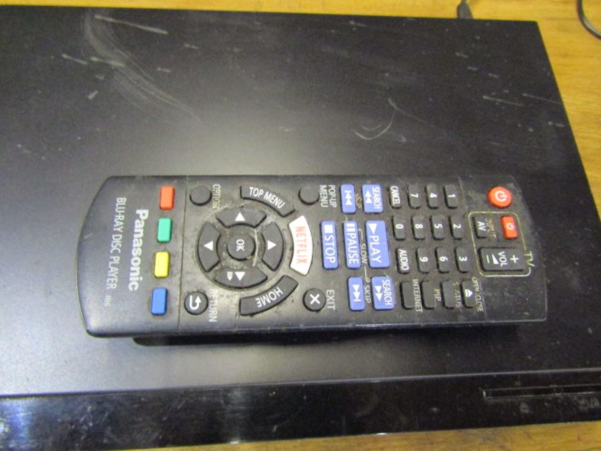 Panasonic Blu-ray player with remote from a house clearance - Image 2 of 2