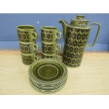 Hornsea Heirloom coffee set for 6