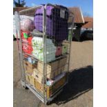 Stillage of toys, board games inc Kerplunk, scrabble junior etc, Hype/Smiggle and other bags,