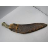 Kukri knife with sheath