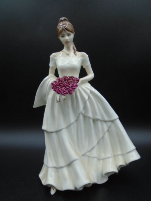 4 Limited Edition Royal Worcester lady figurines to incl Sabrina Knightsbridge Special edition ?6/ - Image 7 of 13