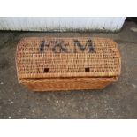 F & M hamper basket