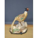 Cast iron Pheasant doorstop H30cm approx