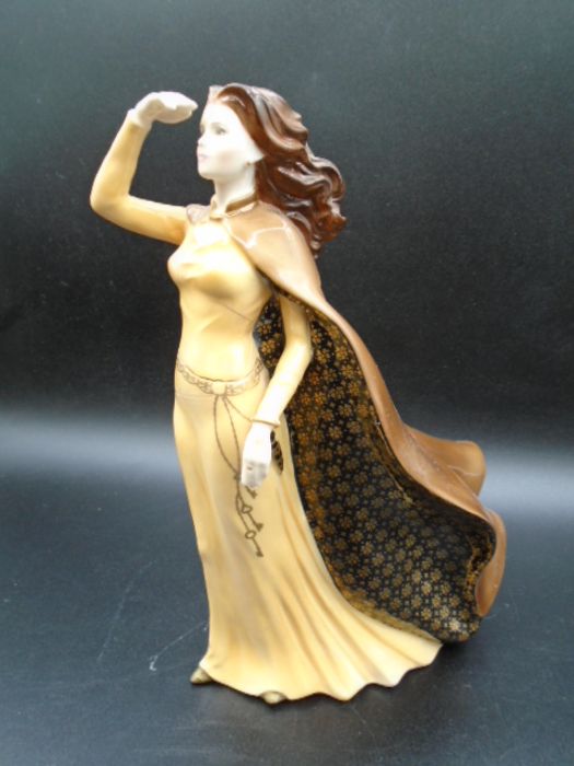 4 Limited Edition Royal Worcester lady figurines to incl Sabrina Knightsbridge Special edition ?6/ - Image 9 of 13