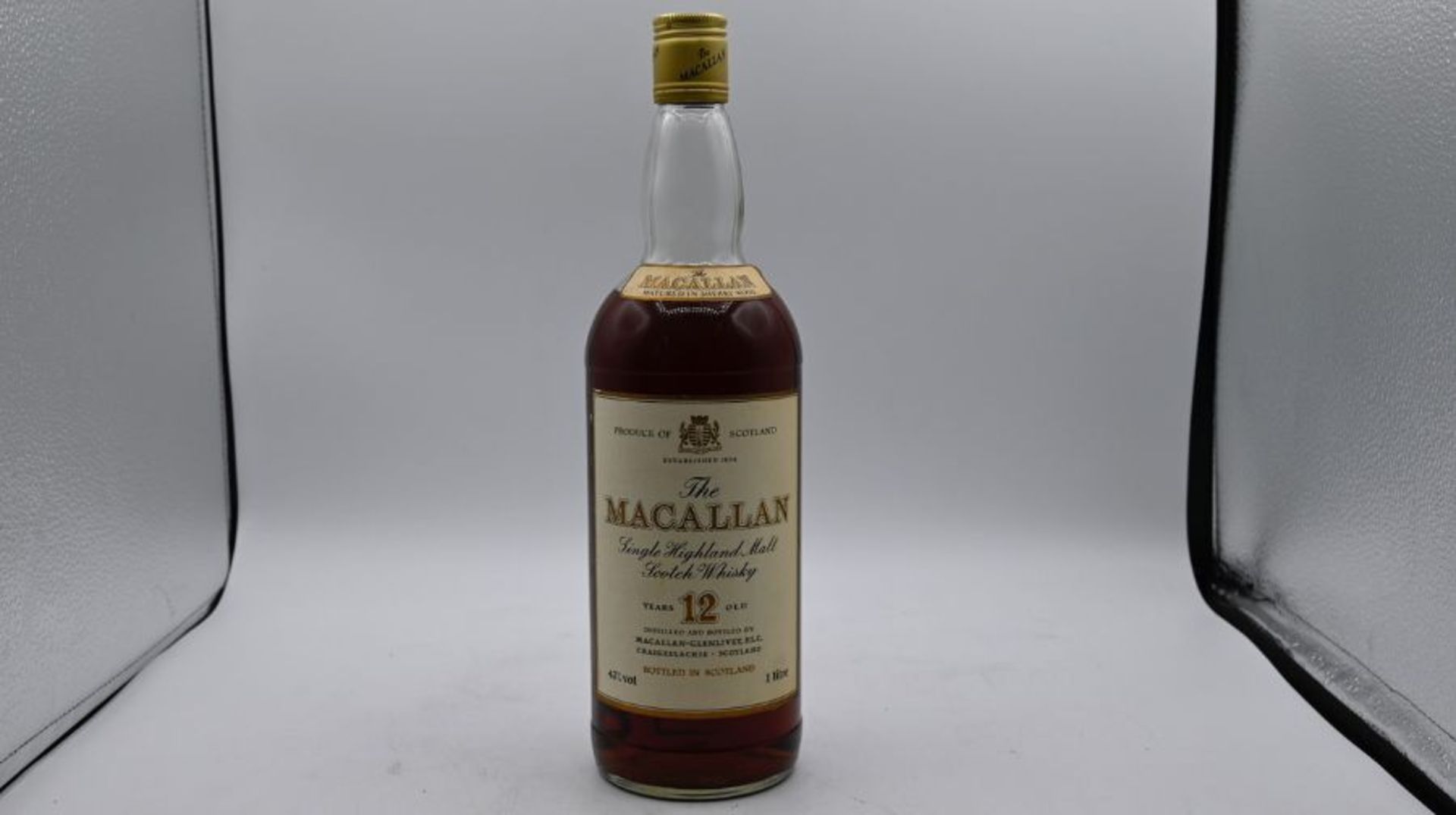 12 Year Old The Macallan Single Highland Malt Scotch Whisky 1 Litre - Image 2 of 4