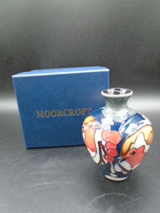 Moorcroft Brave Sir Robin small vase shape 03/4 designed by Vicky Lovatt, impressed and painted - Image 2 of 6