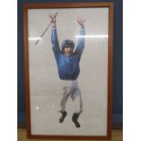 Signed Frankie Dettori print