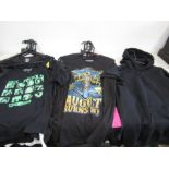 Merchandise clothing- 11 tshirts, 5 vests and a hoodie