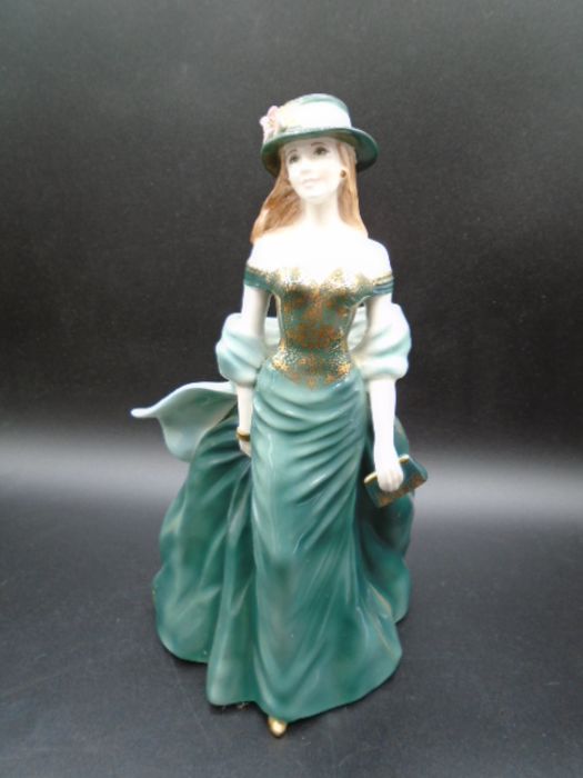 4 Limited Edition Royal Worcester lady figurines to incl Sabrina Knightsbridge Special edition ?6/ - Image 3 of 13